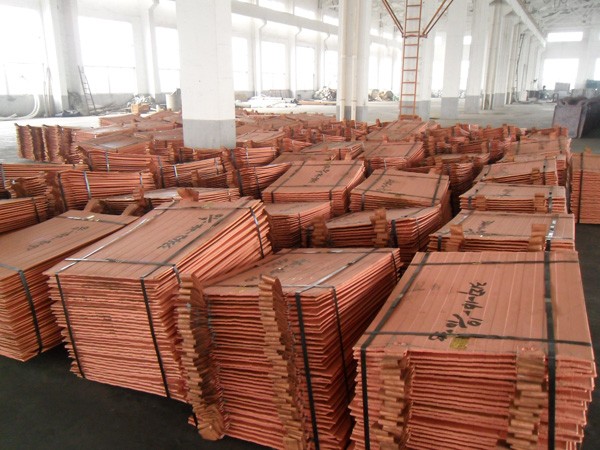 Copper cathode sheets